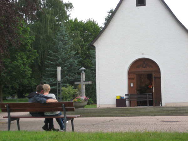 Ausruhen im Schatten des Heiligtums